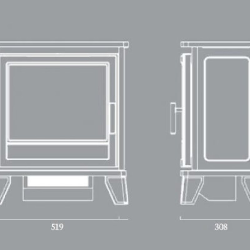 Capital-Solution Blackthorn S52 Electric Stove 