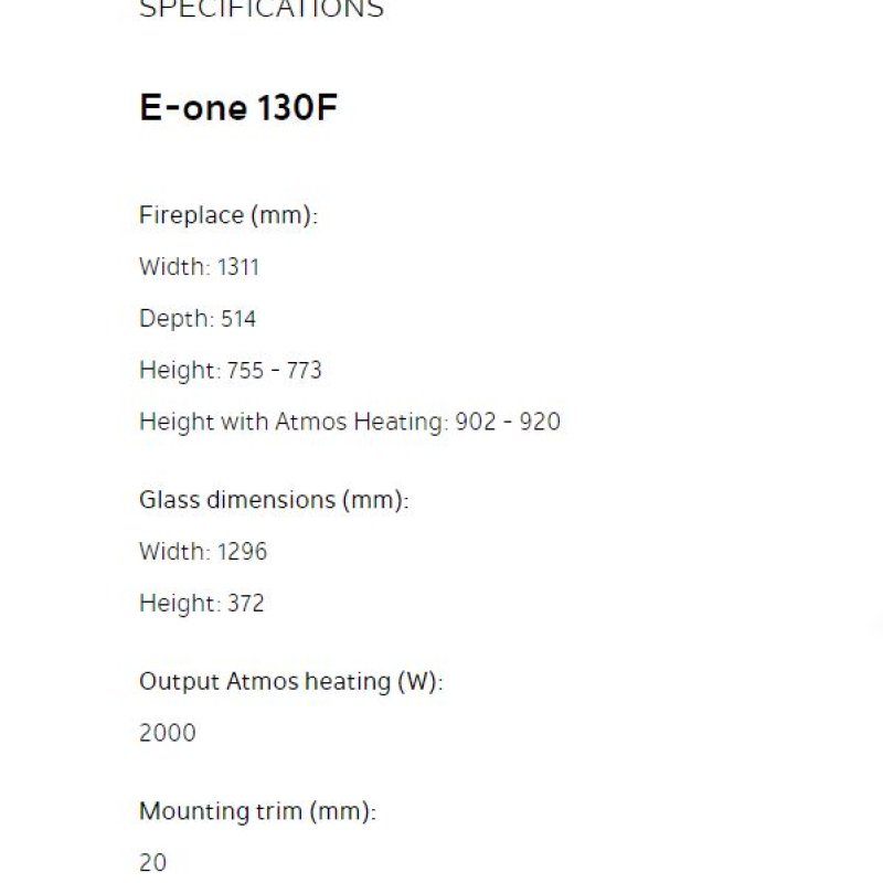 Kalfire E-One 130 F